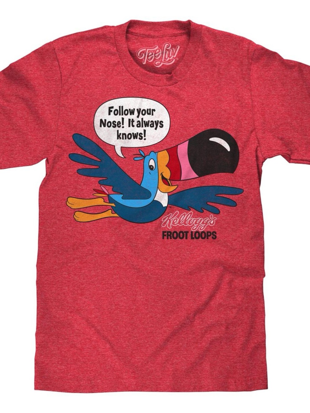 NWT Froot Loops Toucan Sam T-Shirt L D3